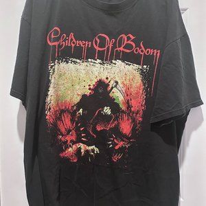 Children of Bodom Band Short-Sleeved Shirt in Size 2XL